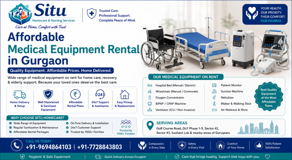 Affordable Medical Equipment Rental in Gurgaon