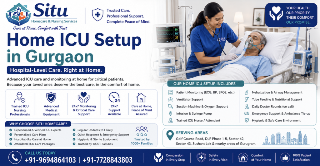 Home ICU Setup in Gurgaon