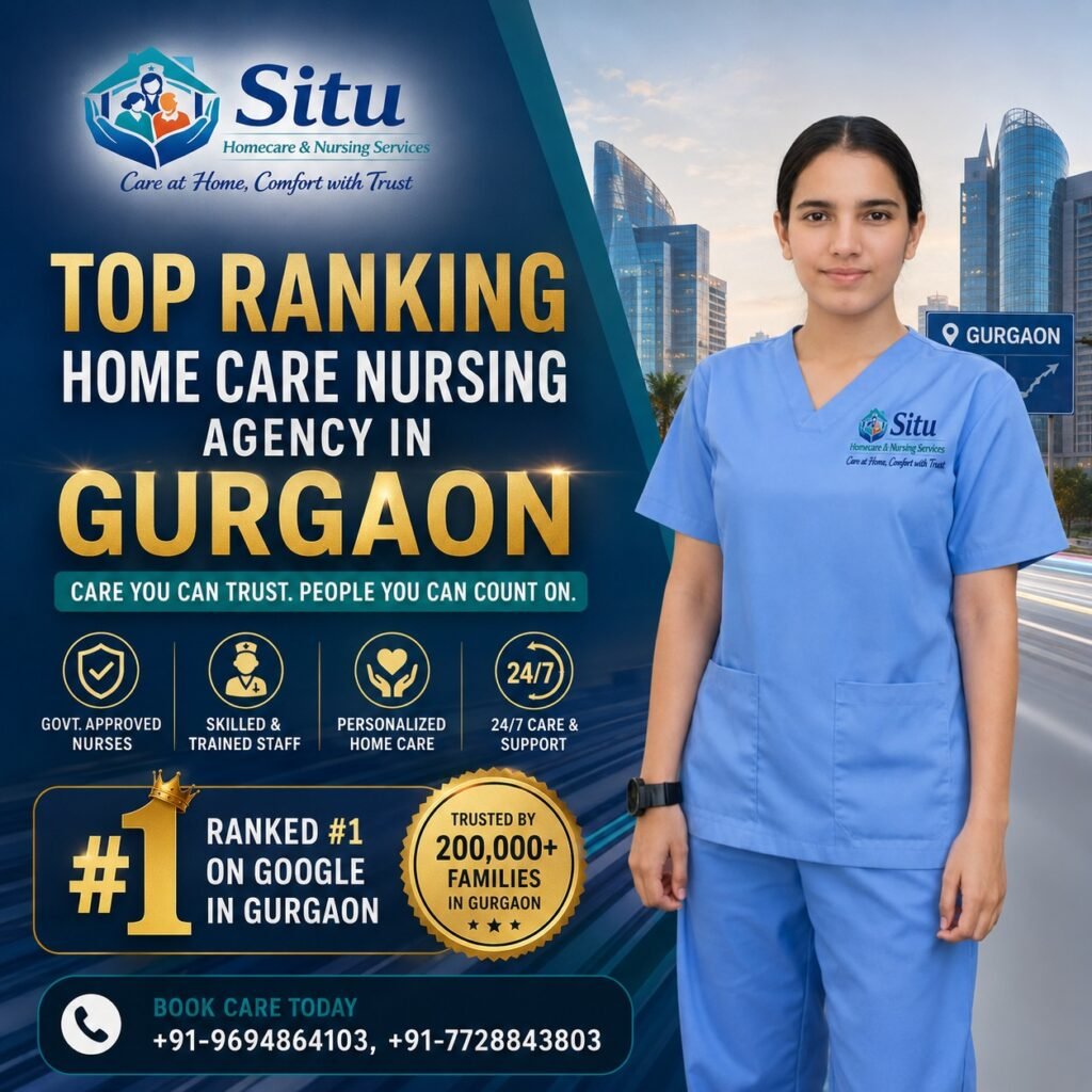 top ranking homecare nursing agency in gurgaon