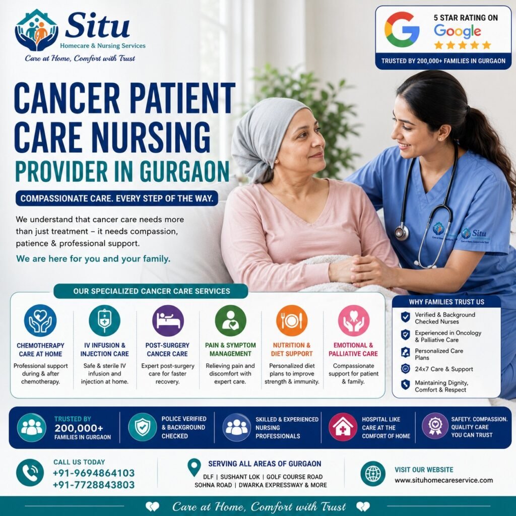 cancer PATIENT CARE NURSING PROVIDER IN GURGAON