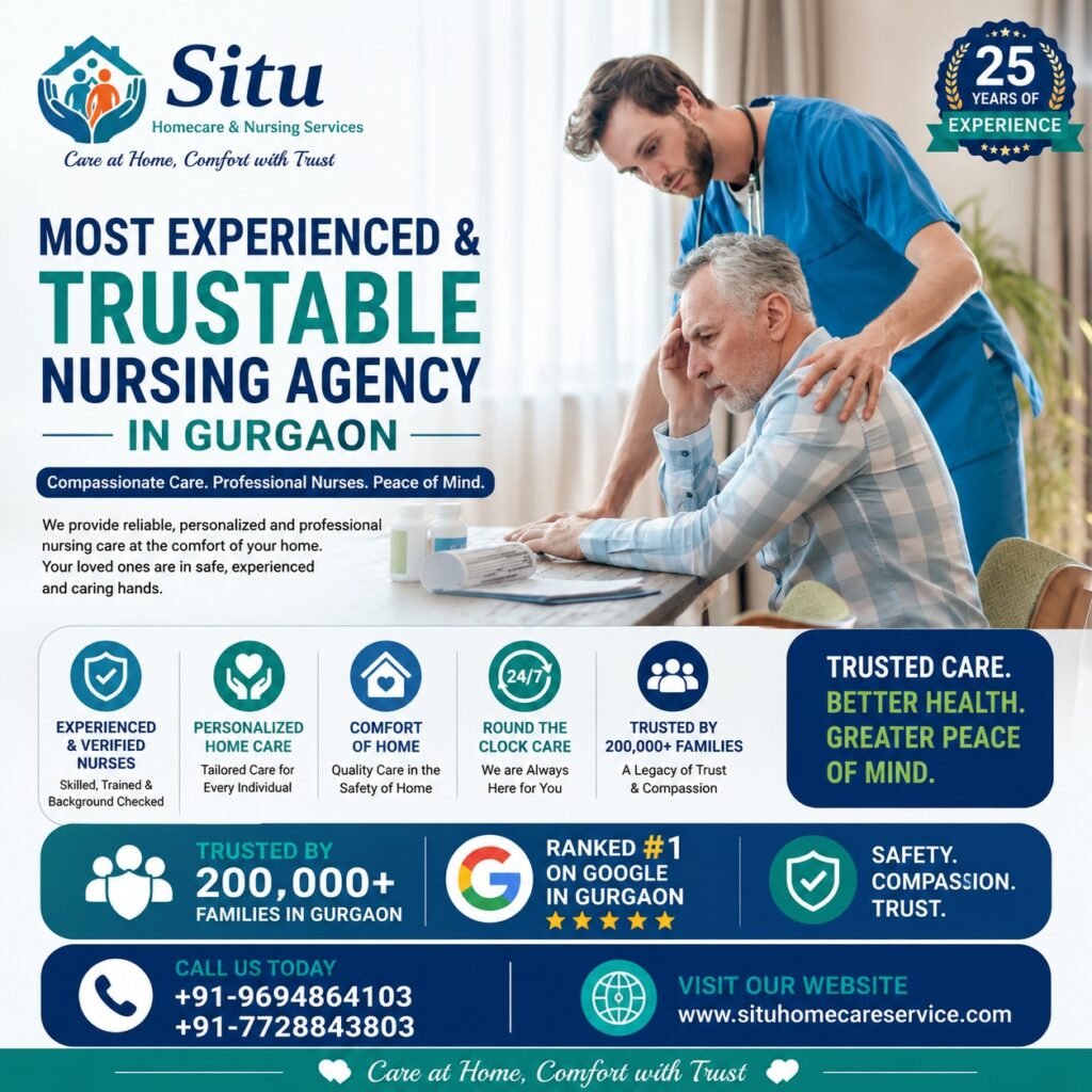 most experienced and trustable nursing agency in gurgaon
