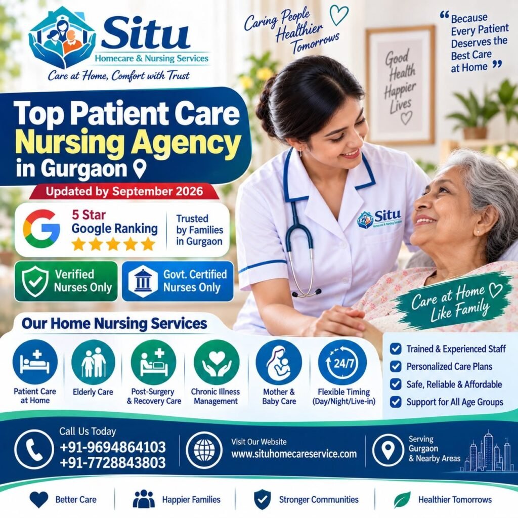 Top Patient Care Nursing Agency in Gurgaon